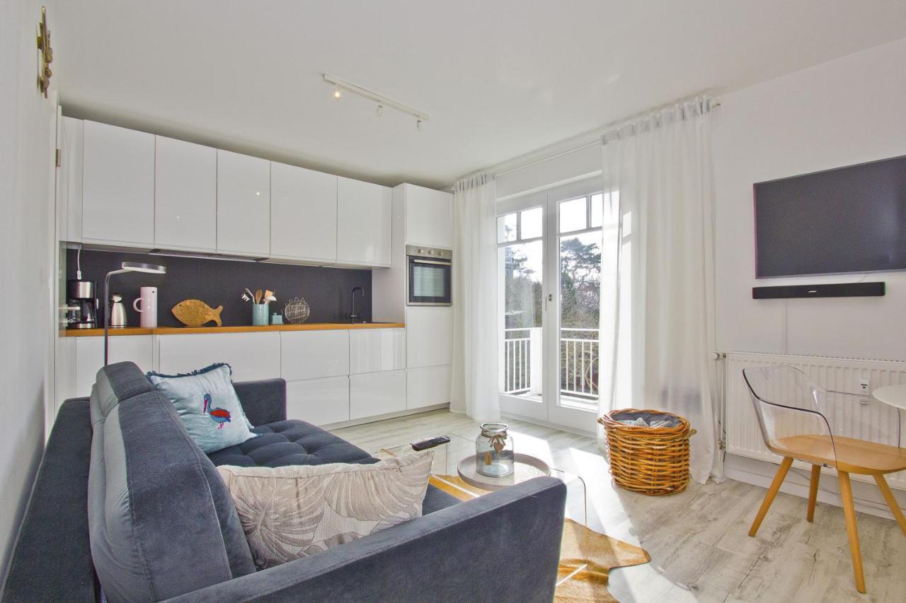 Ferienwohnung Mit Balkon Und Meerblick - Ferienresidenz Zwei Bodden Fewo 1-4 Lietzow Dış mekan fotoğraf
